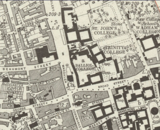 Central Oxford, 1911